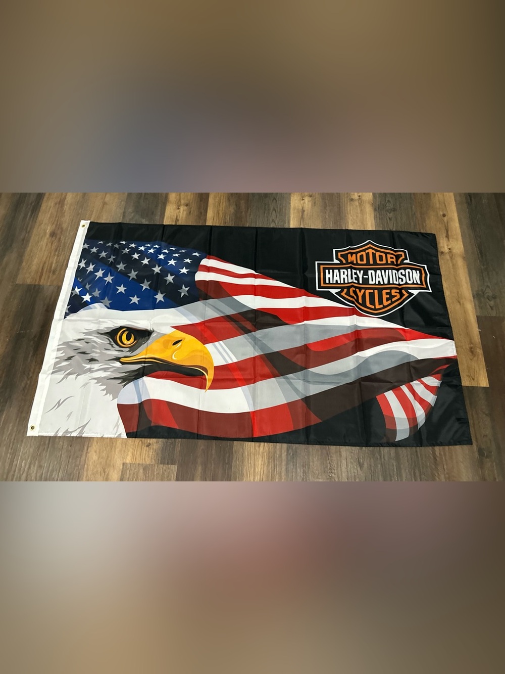 Harley Davidson Flag Banner 3 By 5 Feet Outdoor New in package motorcycle